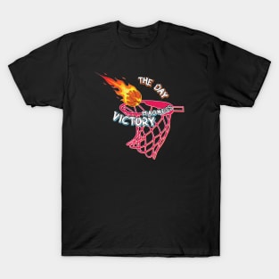 Madness victory - basketball Flaming Passion T-Shirt